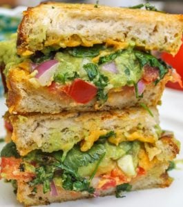 Guacamole Grilled Cheese Full 3