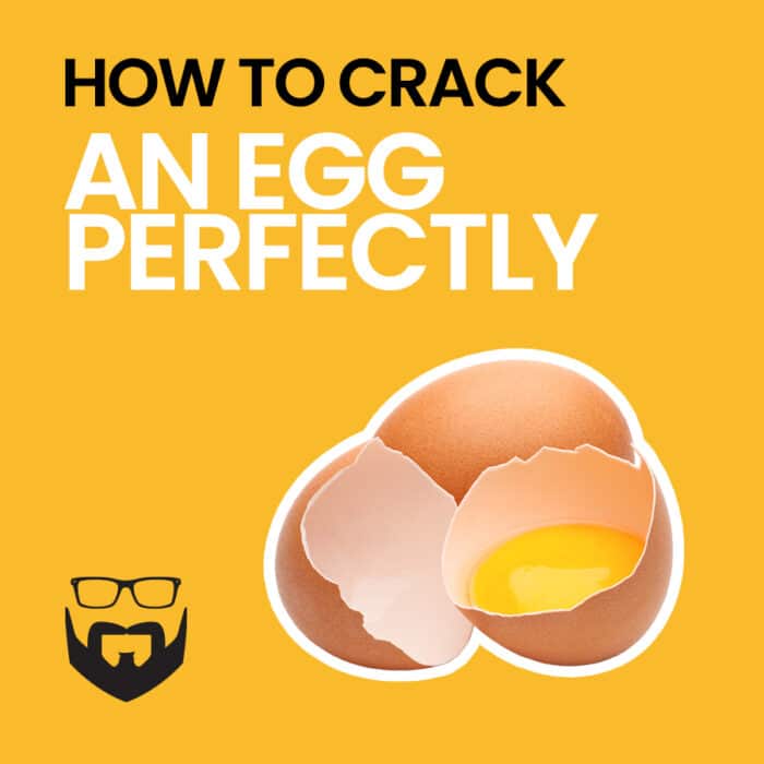 How to Crack an Egg Perfectly Square - Yellow