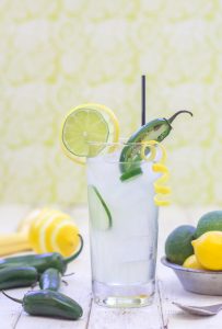 Jalapeno Lemonade with Garnish 2