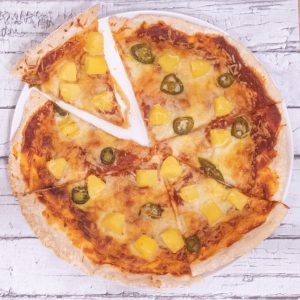 Jalapeño Pineapple Garlic Pizza Recipe 1