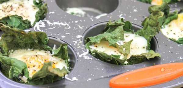 Kale Baked Eggs 1