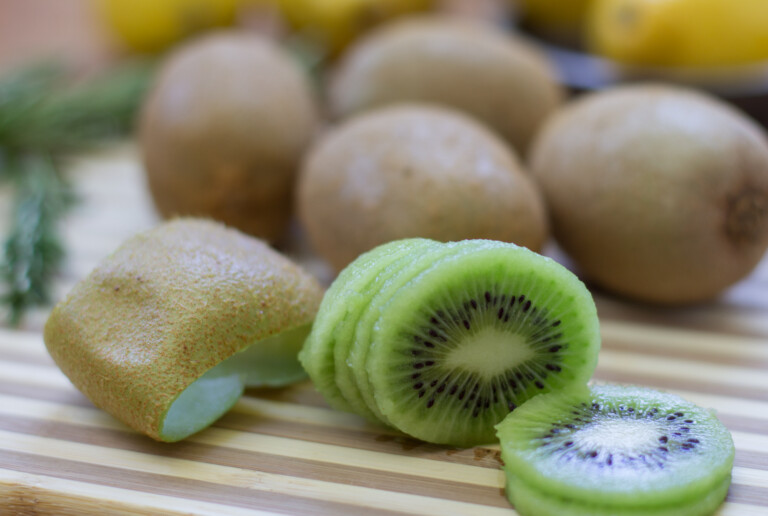 Kiwi, Lemon & Rosemary Shrub (Drinking Vinegar)