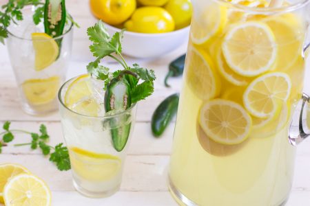 Lemonade with Jalapeno Cilantro 1 1