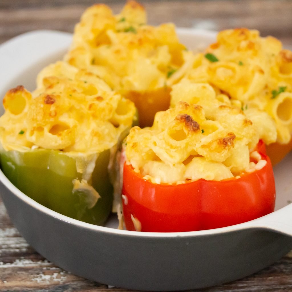 Mac n Cheese Stuffed Peppers Recipe 1