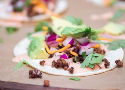 Mushroom Meat Taco 2
