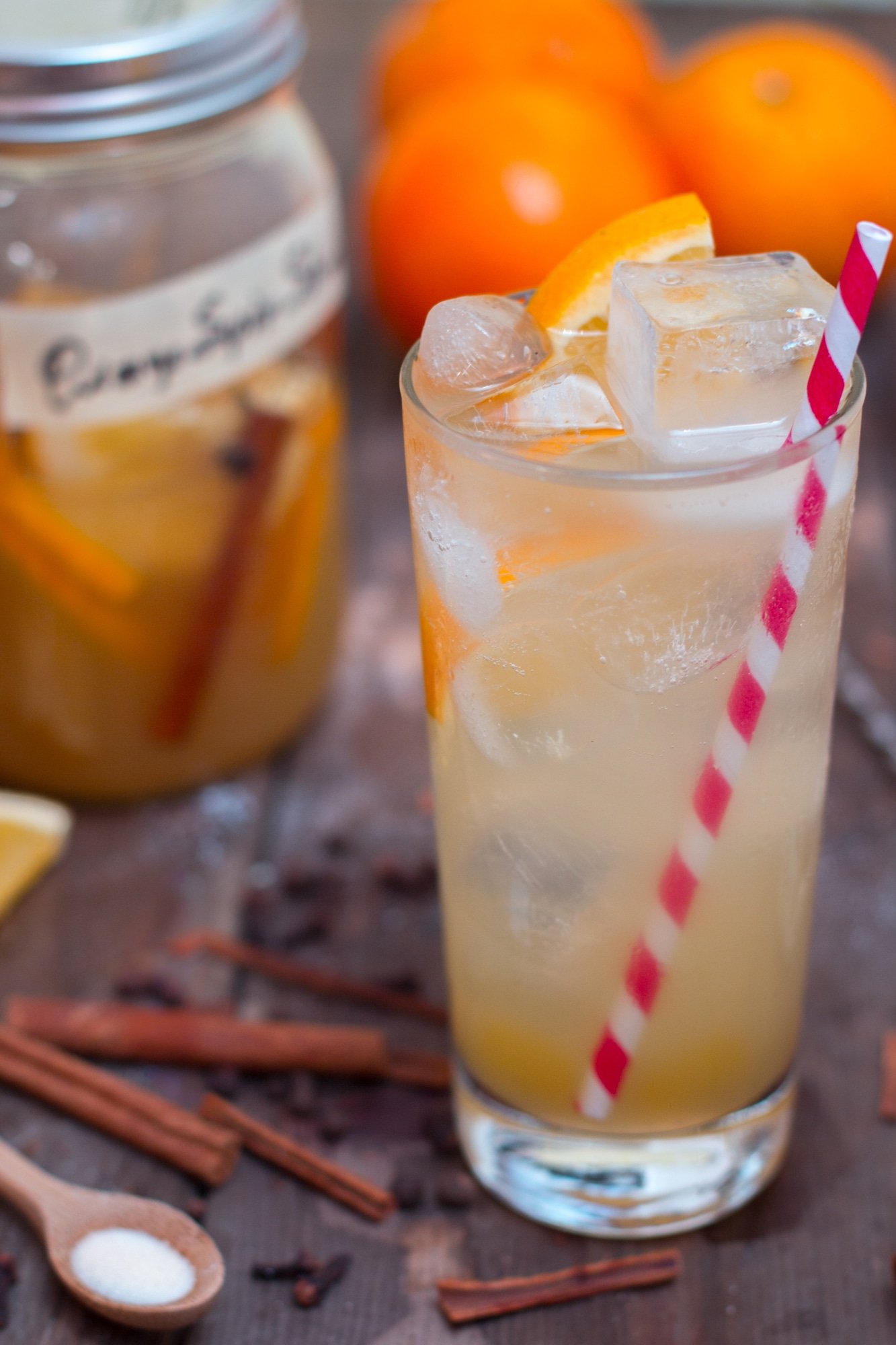 Orange & Cinnamon Shrub (Drinking Vinegar)