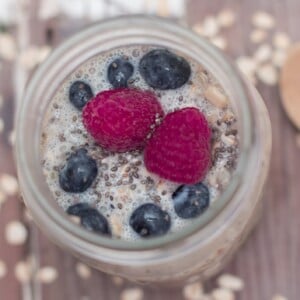 Overnight Quinoa Blueberry Oatmeal 3