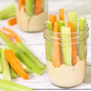 Peanut Butter Hummus Dip Kid Friendly 1