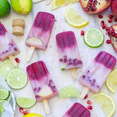 Pomegranate Champagne Sangria Popsicle 3