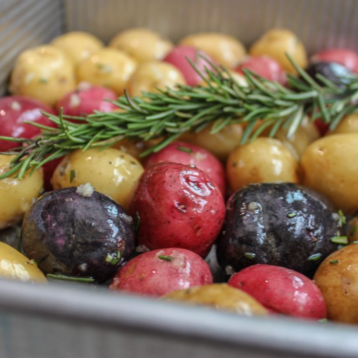 Potatoes Roasted with Garlic Rosemary 1