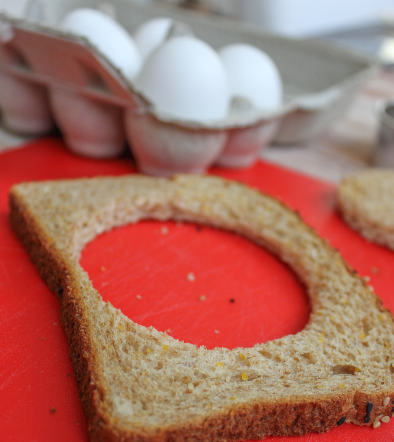Egg in a Basket Grilled Cheese with Asparagus Jerry James Stone
