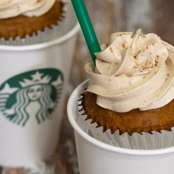 Pumpkin Spice Latte Cupcakes with Coffee Frosting Main 1