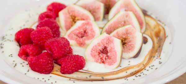 Raspberries Figs Yogurt 1