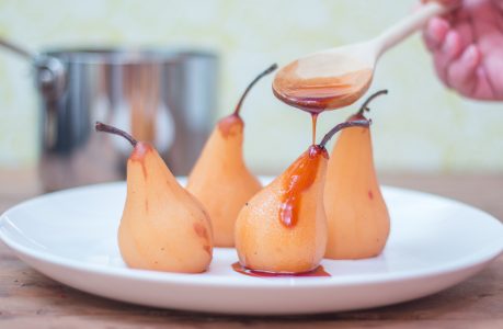 Red Tea Poached Pear 1
