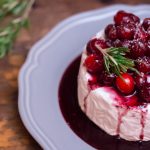 Red Wine Poached Cranberries Warm Brie 1