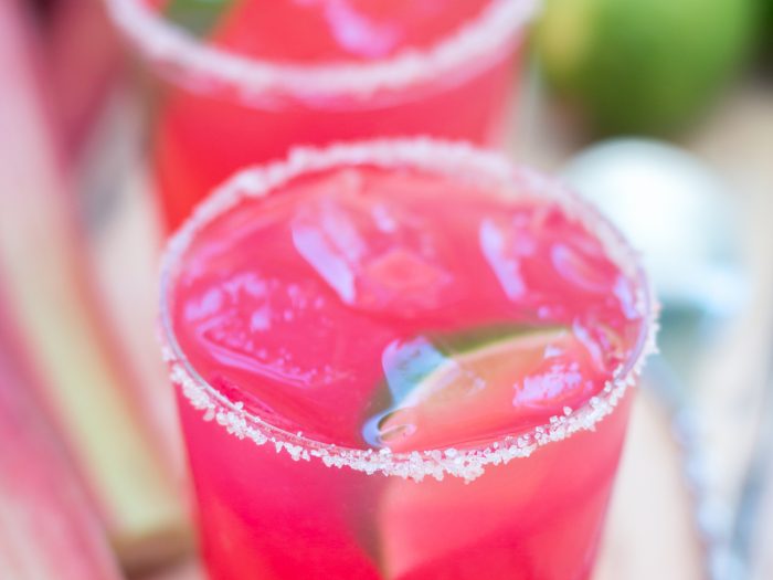 Rhubarb Margaritas-image