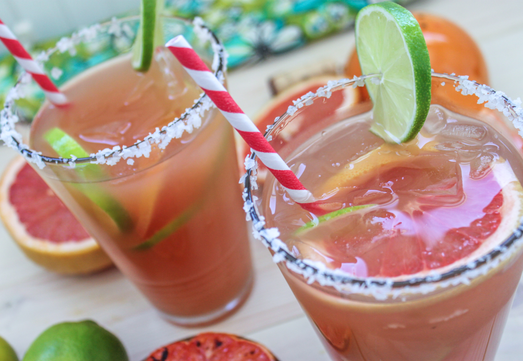 Roasted Grapefruit & Habanero Margarita Jerry James Stone