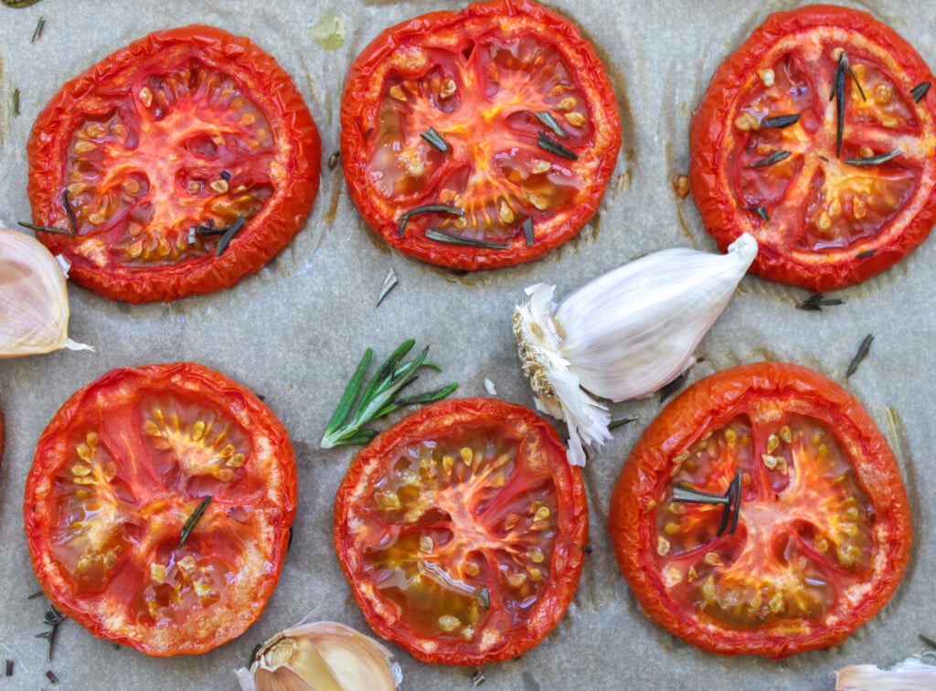 Roasted Tomatoes with Garlic and Rosemary