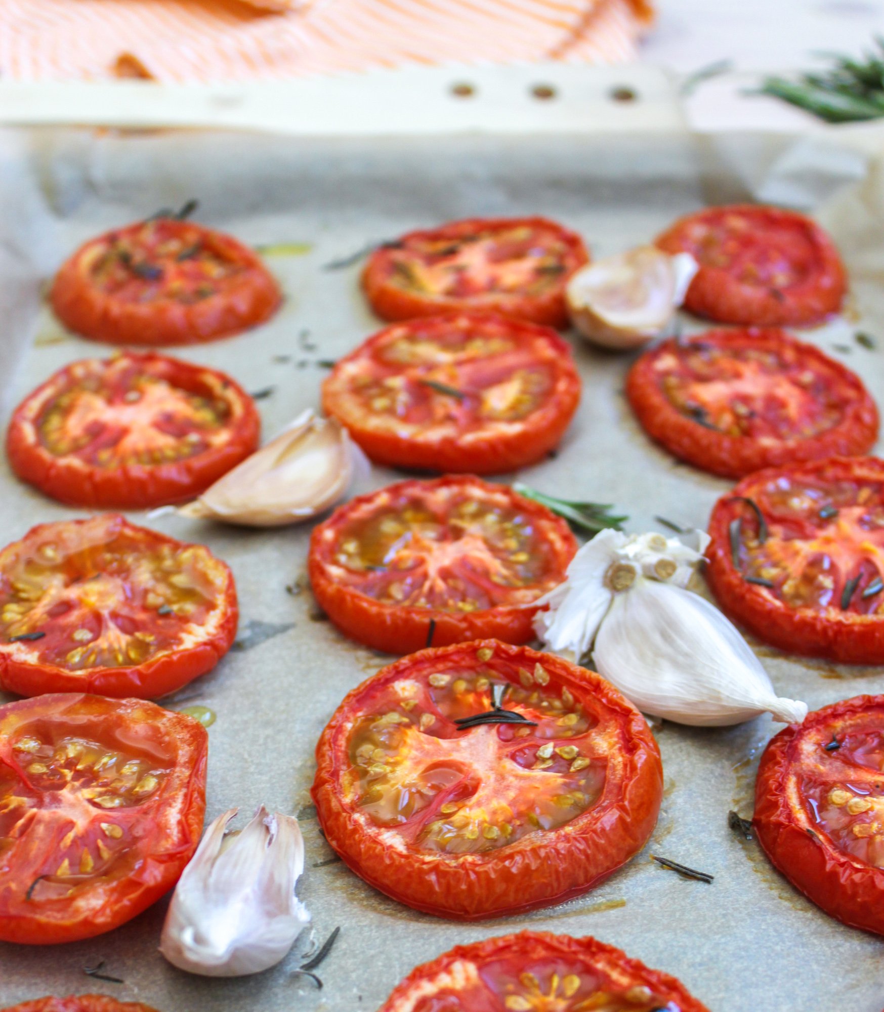 Roasted Tomatoes With Garlic And Rosemary