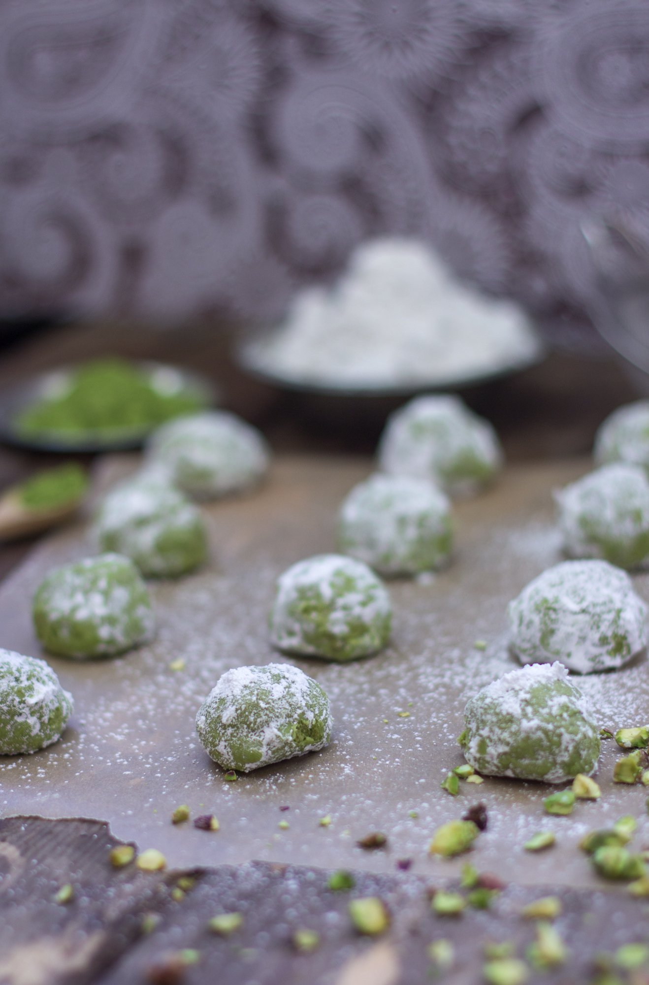 Russian Green Tea Cookies