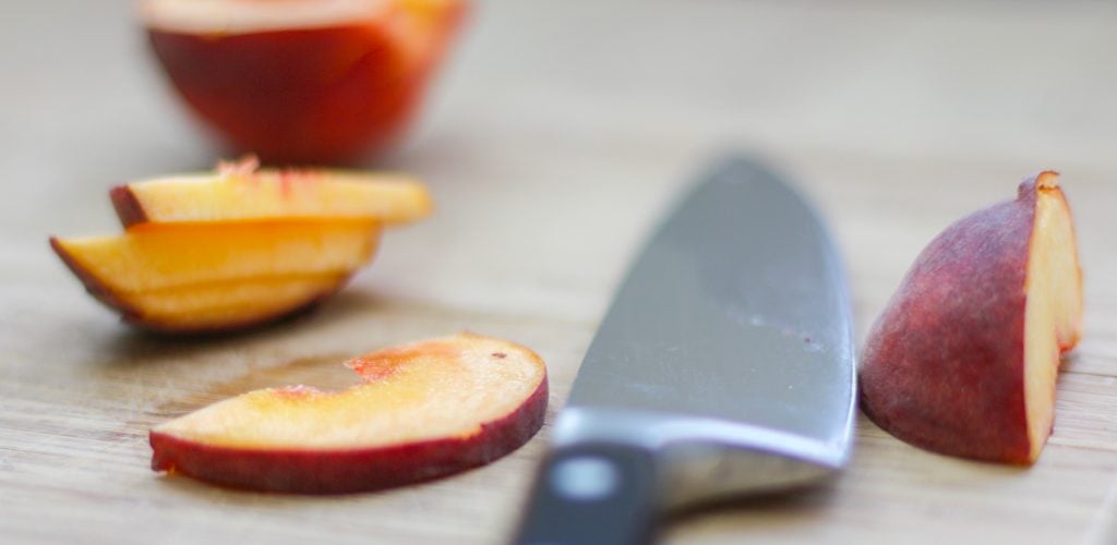Sliced Peaches 1