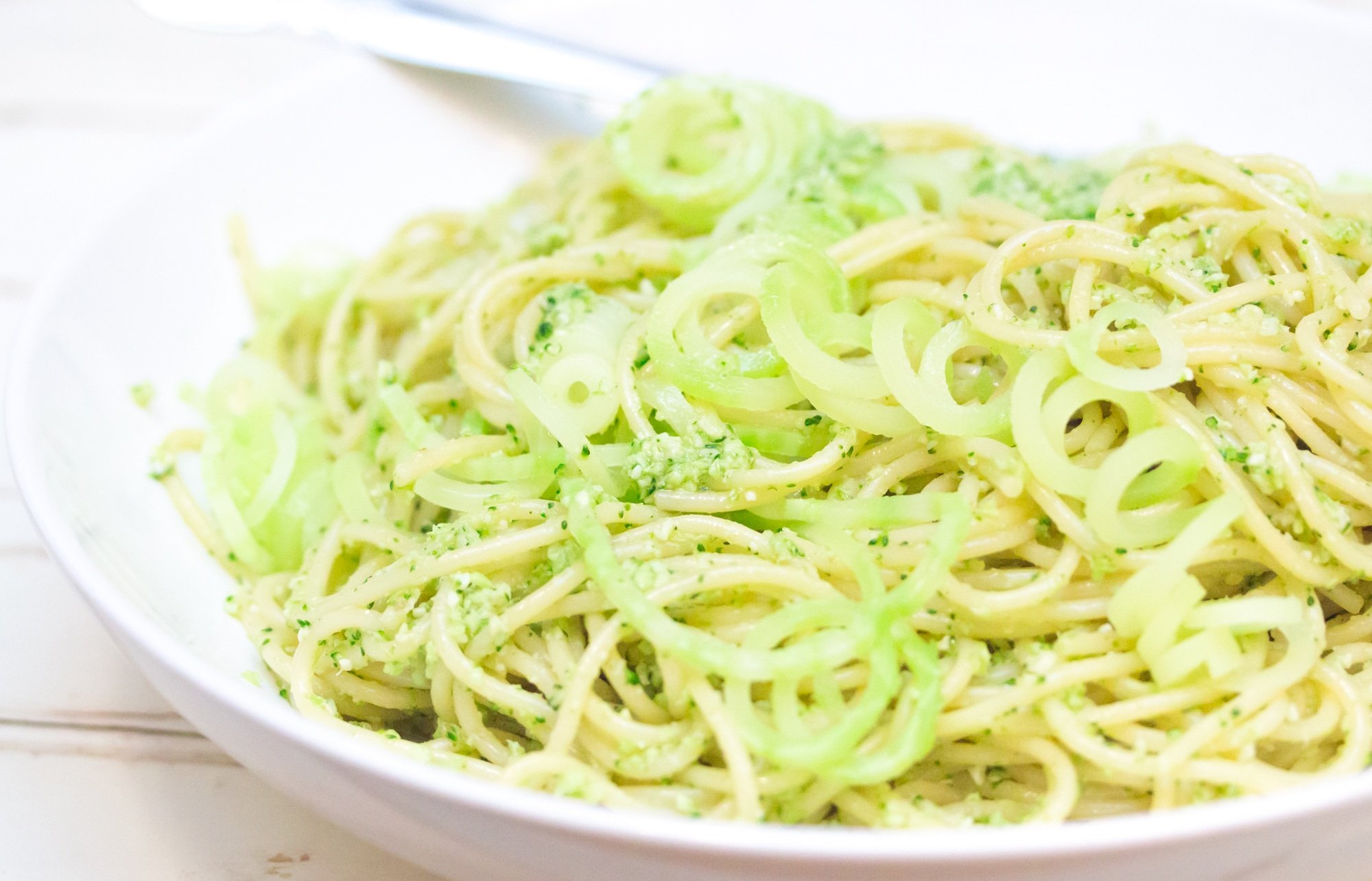 Broccoli Pesto Pasta (Vegan) Jerry James Stone