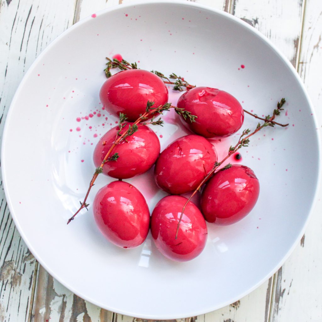 Spicy Beet Pickled Eggs 1