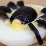 Spider Deviled Eggs Halloween Recipe 1