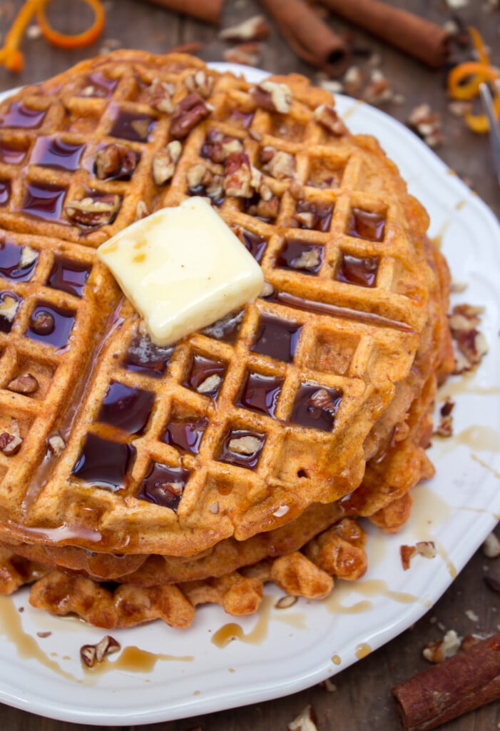 Sweet Potato Waffles