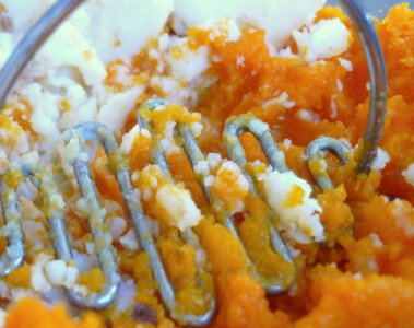 butternut squash russet mashed potatotes 1