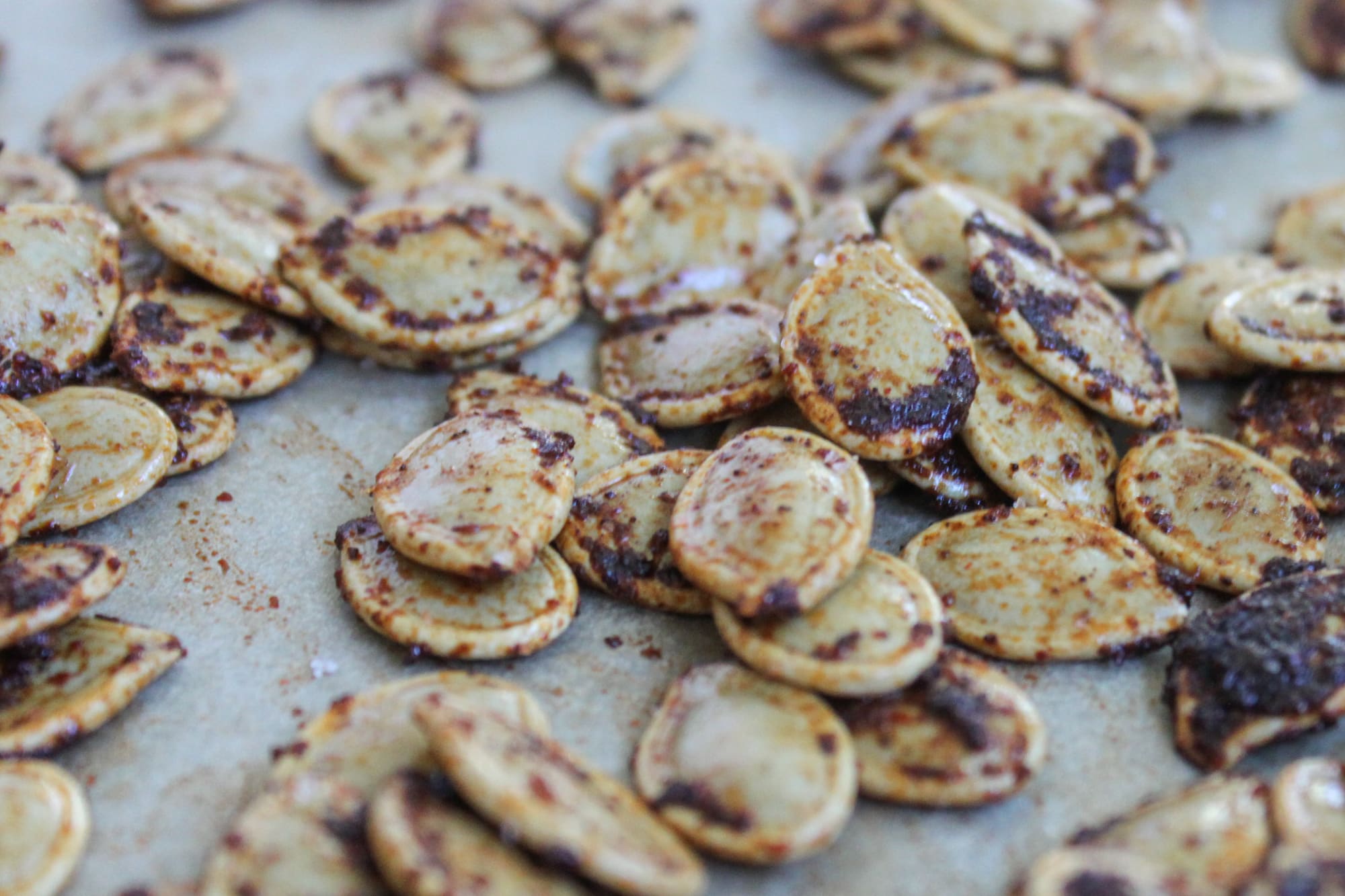 Coffee and Chili Flavored Pumpkin Seeds