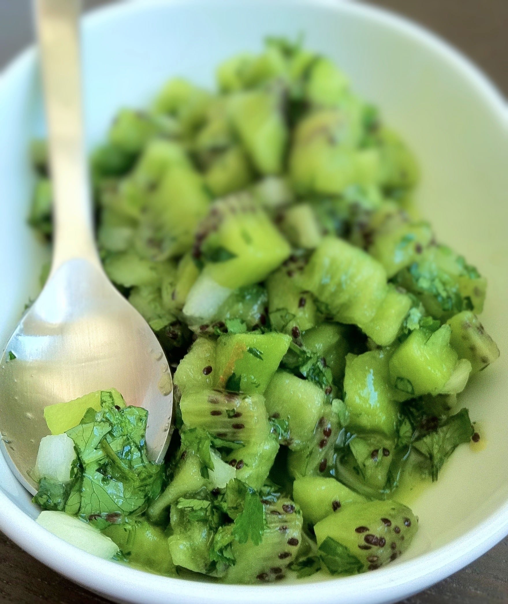 Spicy Kiwi and Jalapeño Salsa