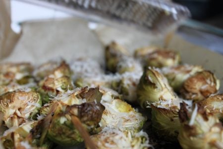 shaved parmesan brussels sprouts 1