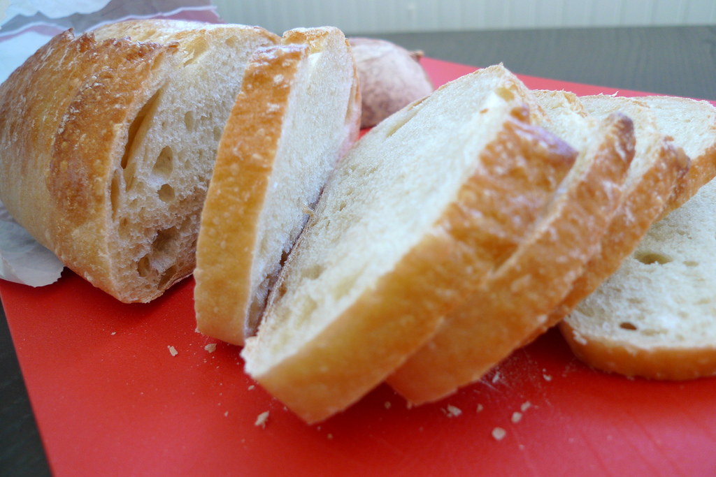 sliced french bread 1
