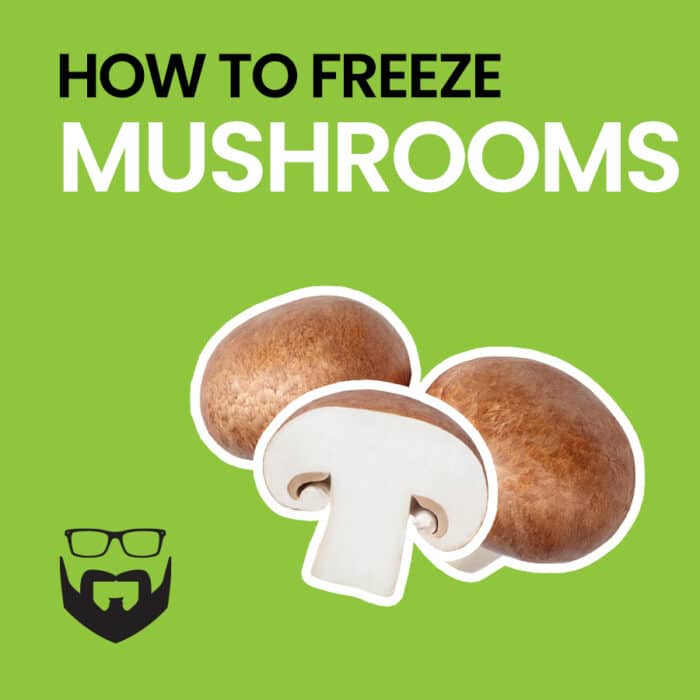 How to Freeze Mushrooms Square - Green