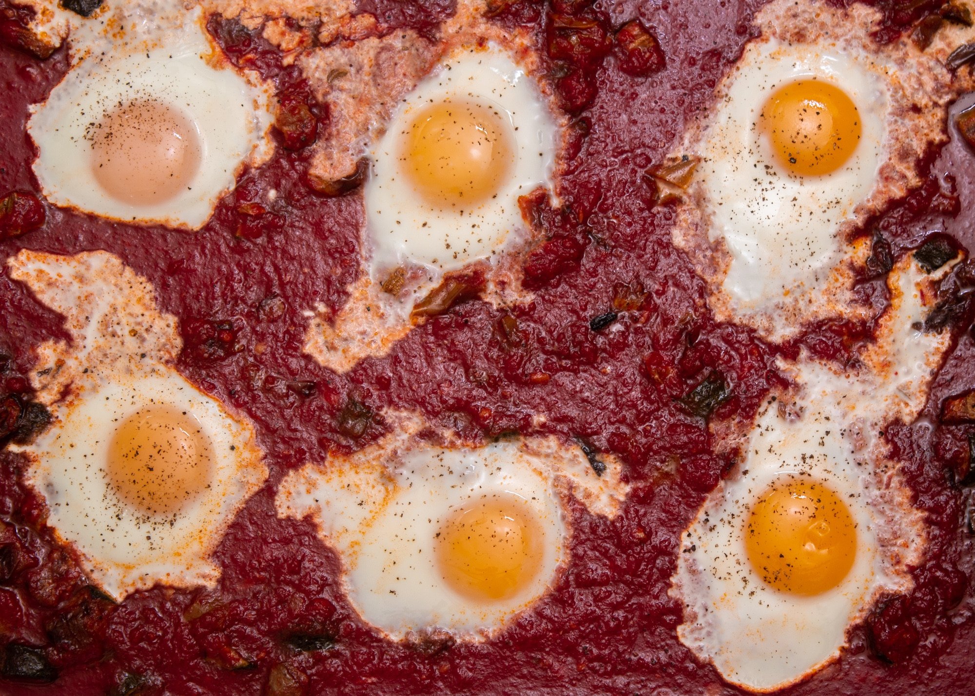 Easy Sheet Pan Fried Eggs - Jerry James Stone