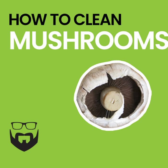 How to Clean Mushrooms Pinterest - Green