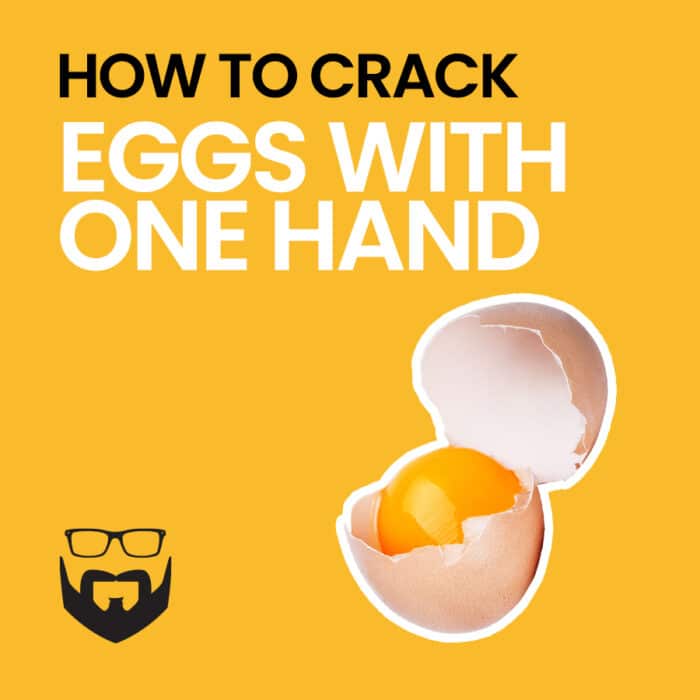 How to Crack an Egg with One Hand Pinterest - Yellow