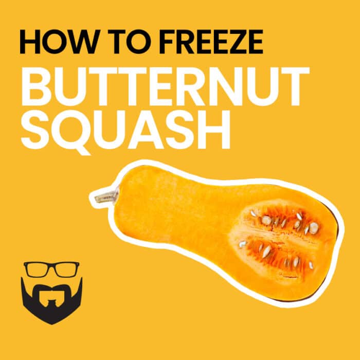 How to Freeze Butternut Squash Pinterest - Yellow