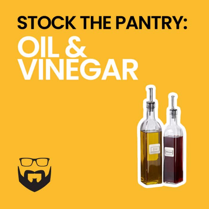 How to Stock the Pantry_Oil & Vinegar Square - Yellow