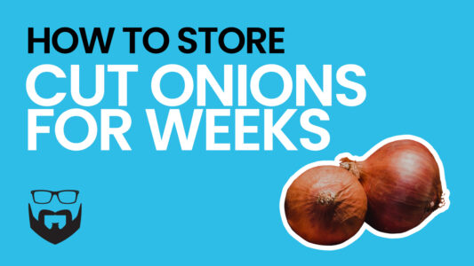 How to Store Cut Onions for Weeks Video - Blue