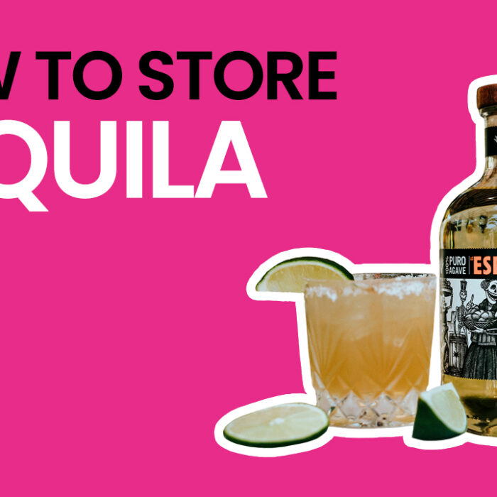 How to Store Tequila Video - Pink