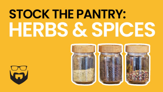 Stock your Pantry_Herbs & Spices Video - Yellow
