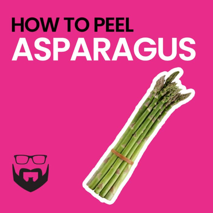 How To Peel Asparagus - pinterest - pink