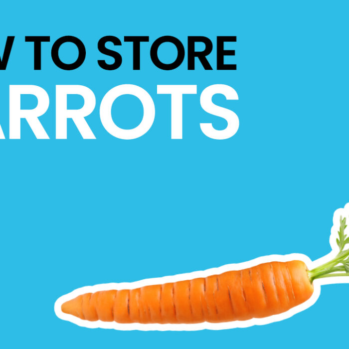 How To Store Carrots - video - blue