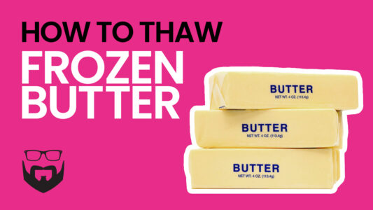 How To Thaw Frozen Butter - video - pink