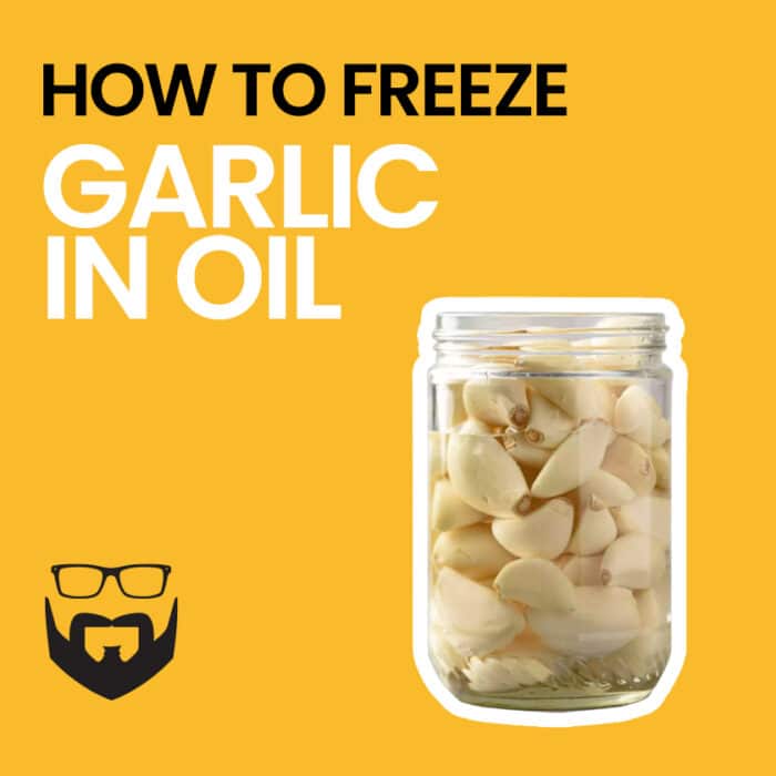 How to Freeze Garlic in Oil Video - pinterest - yellow