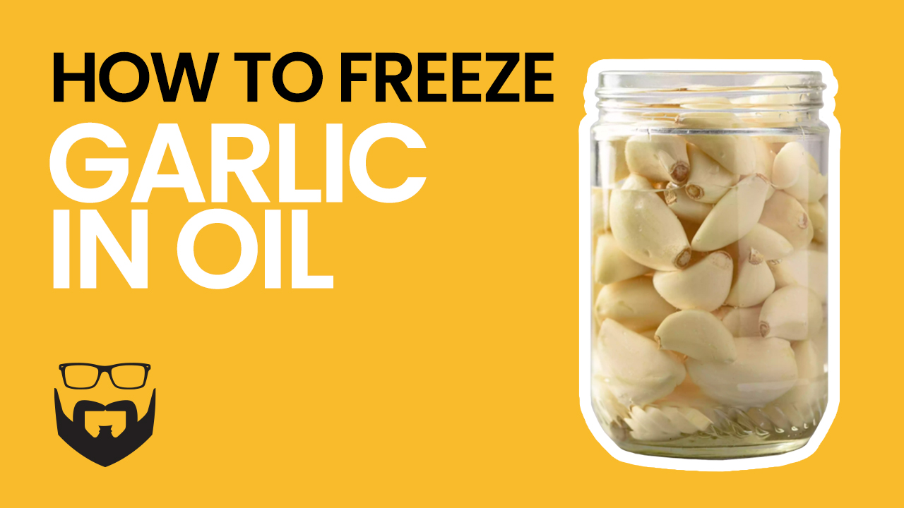 How to Freeze Garlic in Oil Video - video - yellow