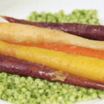 Braised Carrots & Kale Pesto Couscous Header