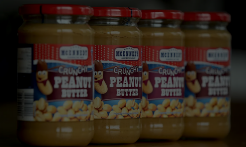 peanut butter jar spin food hack